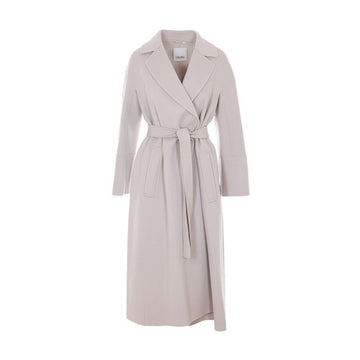 MaxMara Wool Belted Coat Sand 2619011021 032 153212582