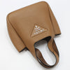 Prada Brown Vitello Daino Soft Mini Tote Bag 1BA349 155404252 [P]