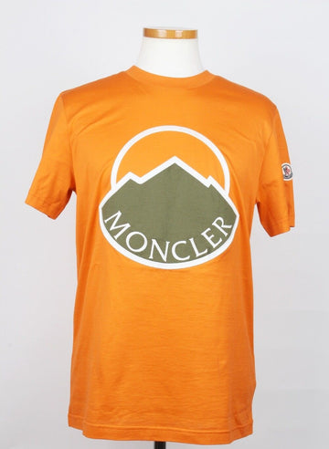Moncler Logo T-Shirt Orange S 155415697