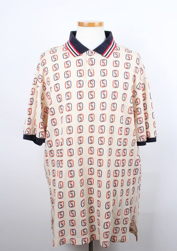 GUCCI Polohemd aus Baumwolle mit Hufeisenprint XL 155415737