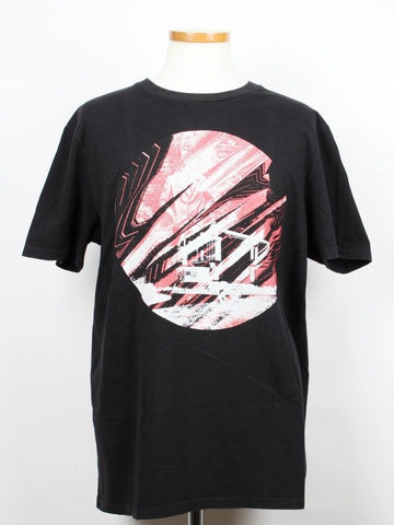 DIOR Schwarzes Grafik-T-Shirt XL (105) 155417324