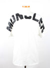 MONCLER ロゴ ホワイト 半袖 Tシャツ M(100) 155417726 [P]