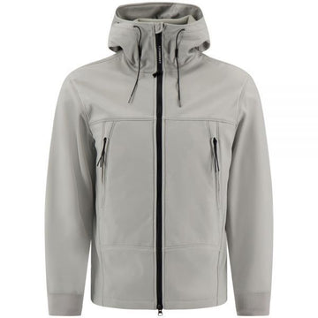 CP Company Fleece Goggle Hooded Jacket (19CMOW700A 006097A 331) 150650548