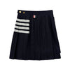 THOM BROWNE 26SS フレッシュ ツイル プリーツ ミニ ウール スカート FGC402 415 155422544 [P]