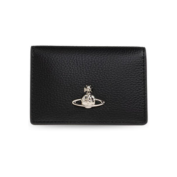 VIVIENNE WESTWOOD ORB Logo Kartenetui Schwarz 155423061