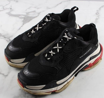 BALENCIAGA スピードランナーソックススニーカーオレオ 40(250) 155423070