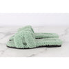 HERMES Shearling Oran Slipper Mint 37.5 155427220 [P]