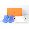 Hermes Ezeri Jelly Flip Flops Blue 38 155427296 [P]