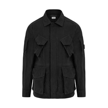 CP COMPANY 26SS レンズ ワッペン クローム R フィールドジャケット ブラック 20CMOW004A 110535G 999 153589449