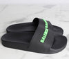 Balenciaga Logo Slide Sandals Slippers 36 155431453 [P]
