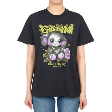 Ganni Short Sleeve T-shirt A1050218 252 155431697