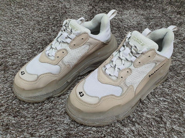 Balenciaga Triple S Sneakers Clear Sole White 43(280) 155431835