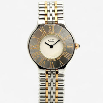 CARTIER Combi 31mm Large Vintage Uhr für Herren Unisex 123000P 155431934