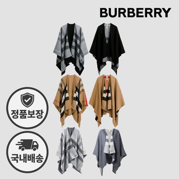 Burberry Reversible Poncho Cape 40294061 40294041 40294051 139638465
