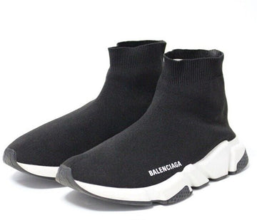 BALENCIAGA スピードランナーソックススニーカーオレオ 41(260) 155436116