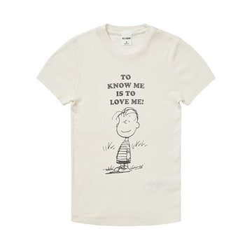RE DONE Kurzarm Baby Linus Damen T-Shirt 024R-02WBGT16 137968845