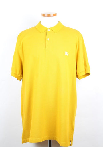 BURBERRY Kurzarm Poloshirt mit besticktem Logo XXL 155437009