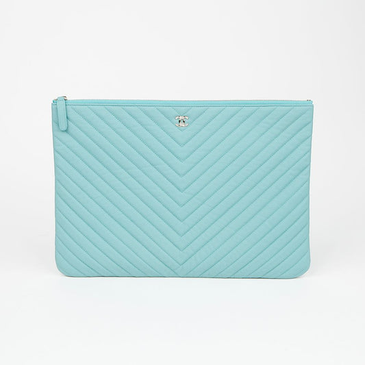 CHANEL Caviar Classic Large Clutch A82552 155025163 [P]
