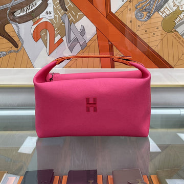 HERMES ブリッド ア ブラック ケース GM ヒビスカス H104223M04 155437147