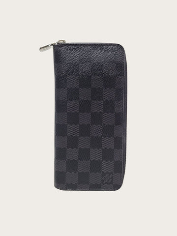 Louis Vuitton Damier Graphite Vertical Zipper Wallet 155437189