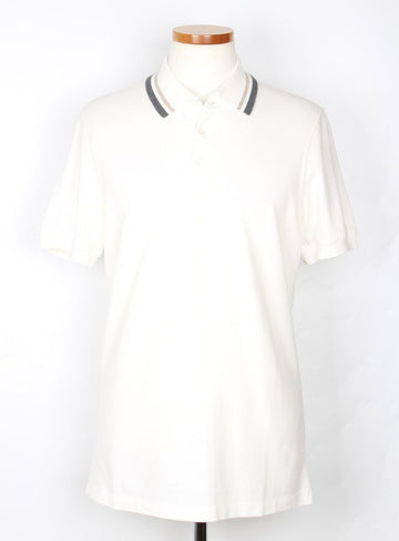 Brunello Cucinelli Short Sleeve Polo Shirt S 155437194