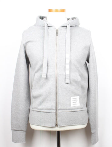 Thom Browne Hooded Zip-up Gray 0 (95) 155437382