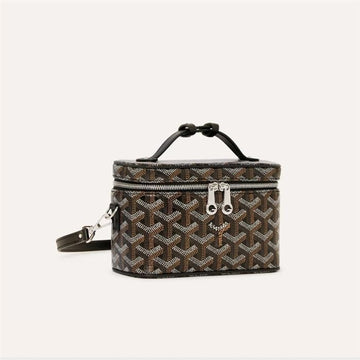 GOYARD Mini Vanity Bag Schwarz MINTY01CL01P 155437982 [P]