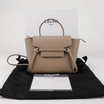 Celine Belt Nano Tote Shoulder Bag 155075220