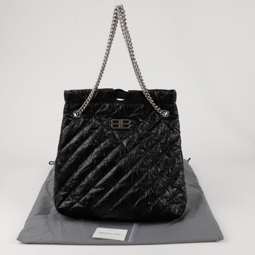 Balenciaga Crush Medium Tote Shoulder Bag 742941 155220091