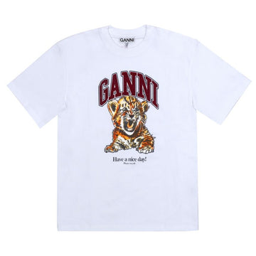 Ganni Women's Short Sleeve T-Shirt 155438269