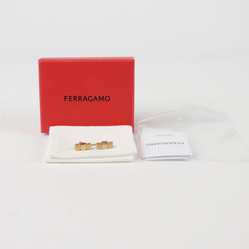 SALVATORE FERRAGAMO 76 0546 バラ ボウ イヤリング 155222248