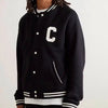 Celine Teddy Varsity Bomber Jacket Black 155438511 [P]