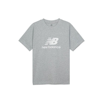 New Balance Stacked Logo T-Shirt Gray MT41502AG 152739114