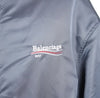 Balenciaga Wave Logo 2017 Bomber Jacket Blue 50 155444746 [P]