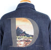 Balenciaga Kerouac Logo Oversized Denim Shirt Jacket 56 155448570 [P]