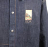 Balenciaga Kerouac Logo Oversized Denim Shirt Jacket 56 155448570 [P]