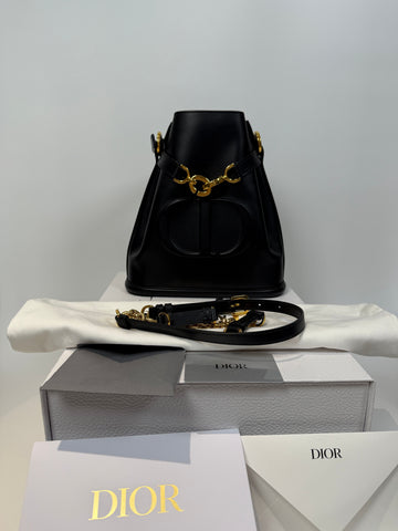 Dior Cest Medium Black CD Embossed Bag M2271UBHA_M900 155449148