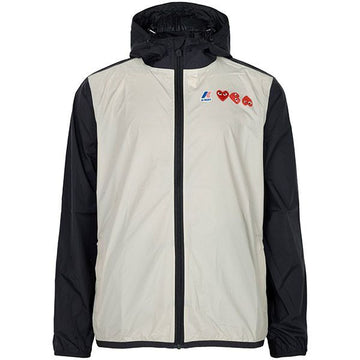 COMME DES GARCONS プレイ ウィンドブレーカー フード ジャケット 155449817 [P]