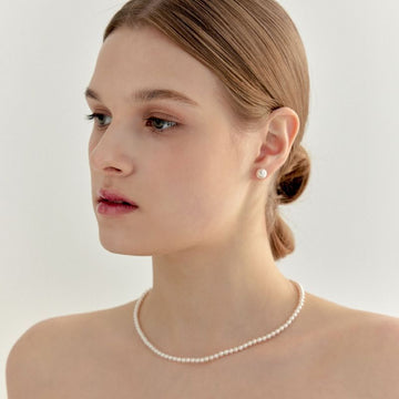MSGRN  Victoria Petit Pearl Necklace 146831723 [P]