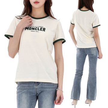 Moncler Contrast Logo Short Sleeve T-Shirt 8C00031 89AUO P08 155450315