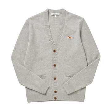 MAISON KITSUNE カーディガン LM00507KT1006 H120 ベビー フォックス パッチ メンズカーディガン 67120946