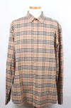 Burberry Check Cotton Shirt Archive Beige XXL(110) 155451921 [P]