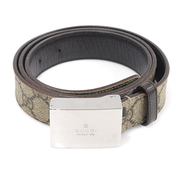 GUCCI PVC GG-Logo Canvas Herren-Gürtel 95 155452405