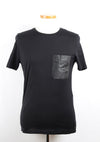 FENDI T-Shirt mit Leder-Tasche 44 155454206 [P]