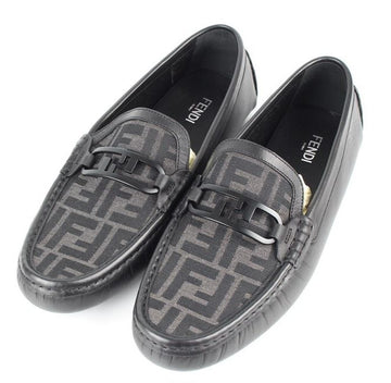 FENDI オーバルドライビングレザー ローファー ブラック 9(280) 155454330