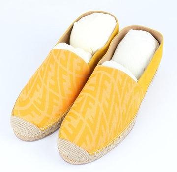 Fendi Suede Espadrille Slip-On Yellow 9 (280) 155454467