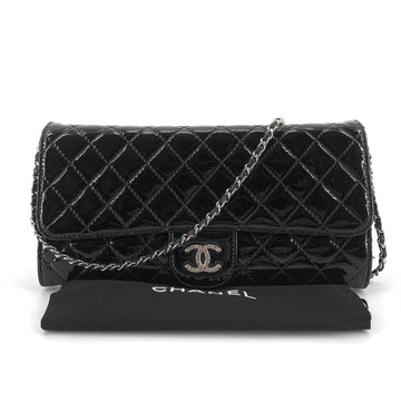 CHANEL Patent WOC Mini Bag Shoulder Bag 155455041