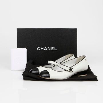 CHANEL Mary Jane Pumps 36 155220298