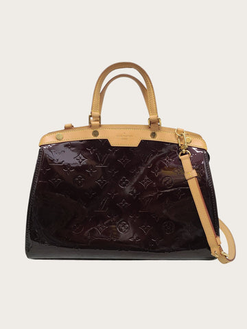 Louis Vuitton Burgundy Vernis Brea Shoulder Bag 155455873