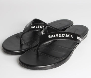 BALENCIAGA オールオーバーロゴサンダル 36.5(235) 155456471